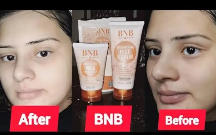 3 in 1: BNB Rice Kit  (Face Wash + Scrub + Mask)